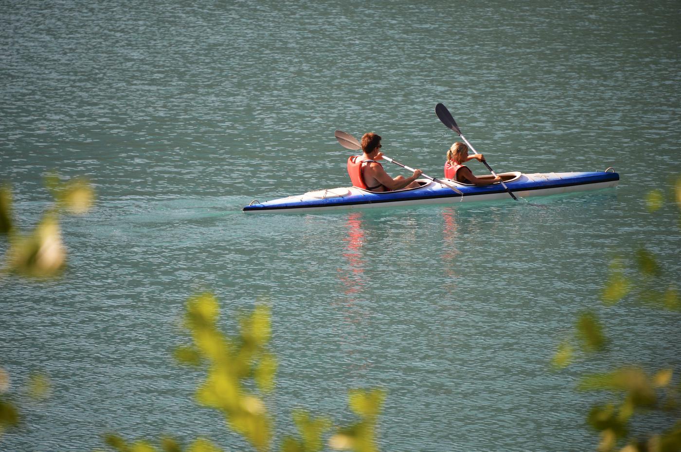 CANOE, SURF, SAIL, PEDALÒ in Ledro valley, Camping Azzurro Ledro